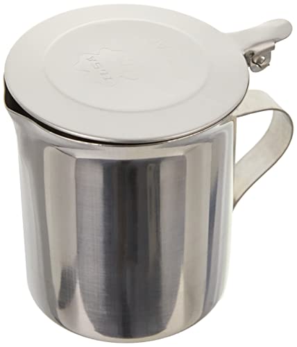 Ilsa 350 - Fett-Trennkanne aus Edelstahl, 0,5 Liter, silberfarben Fisch Zentimeter Silber von Ilsa