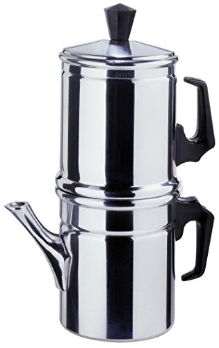 Ilsa Napoletana Kaffeemaschine, Aluminium, Silber, für 1 Tasse von Ilsa