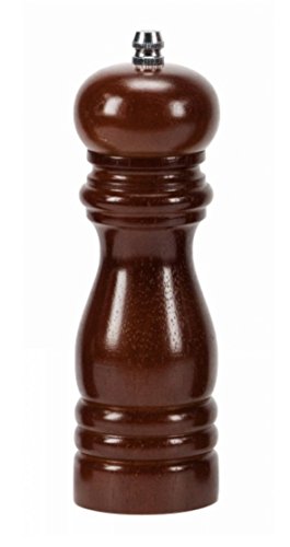 Ilsa Plexiglass Salz-und Pfeffermühle aus Holz, 12 cm, Keramik, Transparent, 5x15x5 cm von Ilsa