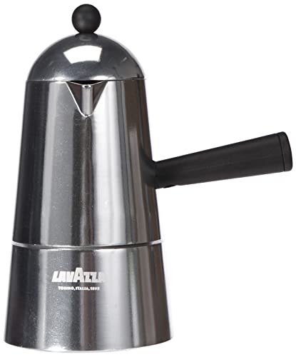 Lavazza Carmencita Espressokocher aus Aluminium, 1/2/3/6 Tassen (3 Tassen) von Ilsa