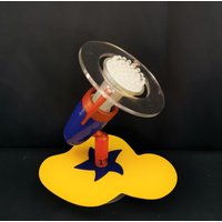 Postmodern Memphis Style Wandleuchte 80's, Bunte Spot Wandlampe, English Nostalgie Dekoration Der Kindheit von Ilumdecor