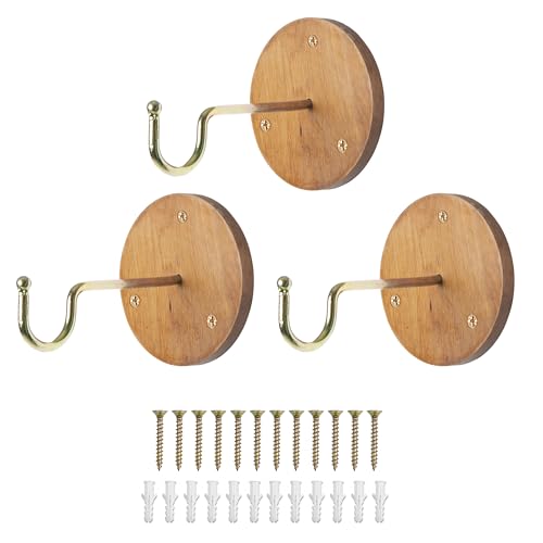 Ilyapa Wand-Pflanzenaufhänger aus Metall, 12,7 cm, für den Innenbereich, rustikale Messingoberflächen-Haken zum Aufhängen von Pflanzen, Körben und Makramee, Indoor-Kleiderbügel für Pflanzen, Laternen Ilyapa Wand-Pflanzenaufhänger aus Metall, 12,7 cm, für den Innenbereich, rustikale Messingoberflächen-Haken zum Aufhängen von Pflanzen, Körben und Makramee, Indoor-Kleiderbügel für Pflanzen, Laternen von Ilyapa