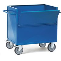 fetra® Kastenwagen mit Stahlblechwänden, Ladefläche 700 x 1.000 mm von fetra®