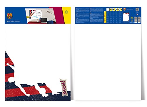 Imagicom boardwbar02 Tafel Sticker, Typ Spieler Barcelona, PVC, Weiß, 0.1 x 49 x 68.5 cm von Imagicom