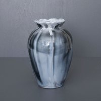 Graue Vintage Vase von Imaginaarium