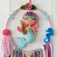 Traumfänger Meerjungfrau Fee Mythisch Mobile Baby Kinderzimmer Dekoration Geschenk Geburtstag Geburt Taufe Handgefertigtes Traumfänger Meerjungfrau Fee Mythisch Mobile Baby Kinderzimmer Dekoration Geschenk Geburtstag Geburt Taufe Handgefertigtes von ImagineEnCouleur