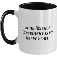 Home Science Experiment Ist Mein Glücklicher Ort. Zweifarbige 11 Unzen Tasse, Experiments Geschenk Von, Fancy Tasse Für Männer Frauen von ImaginePlus