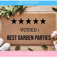 Lustige Nachbar Fußmatte - Zur Besten Gartenpartys Geschenke Personalisierte Fußmatten von Imagineered