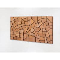 Altholzkunststück, Modernes Kunstwerk Für Wohnzimmer, Holzwandkunstskulptur, Wanddekor Auf Holz von Imarteko