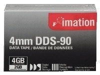 Imation DDS-90 – Blank Data Tapes (DDS, Black, 4 mm, 90 m, 4 GB) von Imation