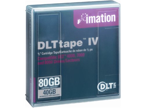 Imation DLT IV (bis zu 80 GB komp.)/11776 DLT IV bis 80 GB schwarz von Imation