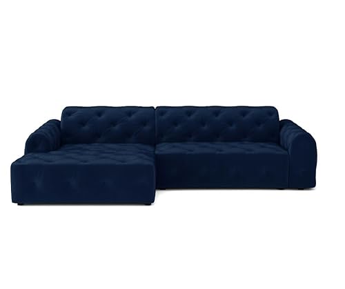 Imebel Ecksofa Chesterfield- Bonelles Couch- Sofagarnituren- Sofa Wohnlandschaft- Modulares Sofa- Sofa L Form von Imebel