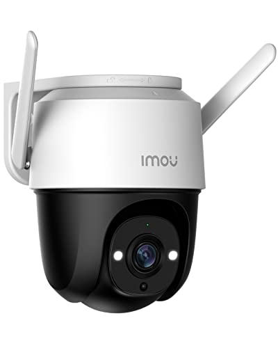 Imou 360° PTZ Überwachungskamera 1080P WLAN Kamera Outdoor Nachtsicht Personenerkennung AI 2xSpot LED und 2-Wege-Audio IP 66, kompatibel mit Alexa,Cruiser 2MP von Imou