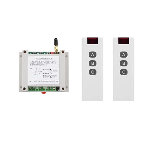 Motor Controller Fernsteuerung DC 12V 24V 30A linearantriebe Funkschalter mit Fernbedienung Fernschalter Vorwärts- und rückwärtsstopp Aufwärts und Abwärtsstopp von Imoumou