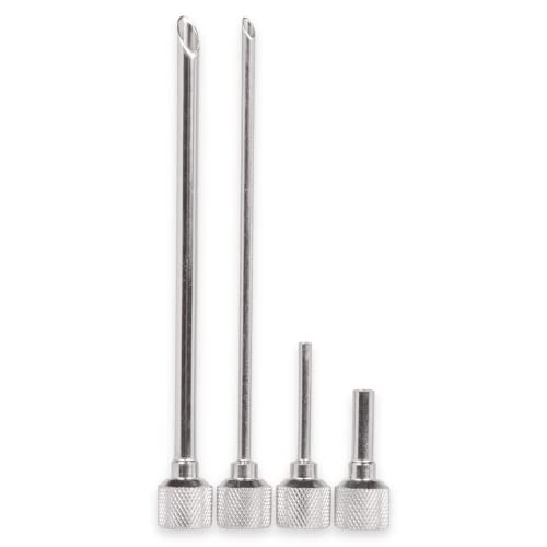 Impeccable Culinary Objects (ICO) Edelstahl Sahnespender Injektor Tipps (Set von 4) von Impeccable Culinary Objects (ICO)