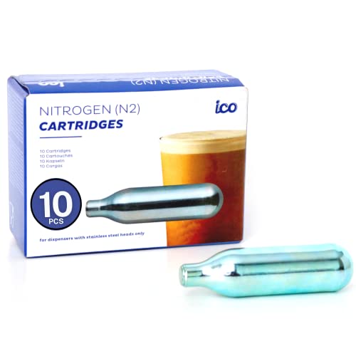Impeccable Culinary Objects (ICO) ICON2-10 N2 Nitro Kaffeekartusche, Stahl von Impeccable Culinary Objects (ICO)