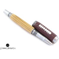 Lambeau Field Rollerball Pen - Green Bay Wisconsin Bleacher Holz Gepaart Mit Antik Silber Akzenten von ImpeccablePen