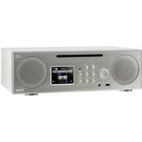 Imperial DABMAN i450 CD Küchenradio DAB+, Internet, UKW CD, USB, Bluetooth® Spotify Silber, Weiß von Imperial