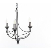 Impex Lighting - Impex Cirrus Natürlicher 3-armiger Kronleuchter von IMPEX LIGHTING