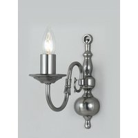 Impex Flemish Zinn-Kerzen-Wandlampe von IMPEX LIGHTING