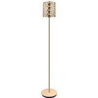 Impex Lighting - Impex Lola Kristall-Stehlampe Gold von IMPEX LIGHTING