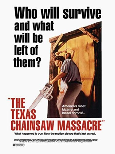 Blutgericht in Texas - THE TEXAS CHAINSAW MASSACRE(1974) | US Import Filmplakat, Poster [68 x 98 cm] von Import Poster