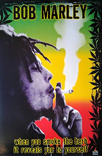 Bob Marley: When You Smoke The herb. | UK Import Plakat, Poster [61 x 91,5 cm] von Import Poster