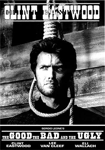 Clint Eastwood: Zwei glorreiche Halunken - The Good, the Bad and the Ugly (1966) | US Filmplakat, Poster [59 x 84 cm] von Import Poster