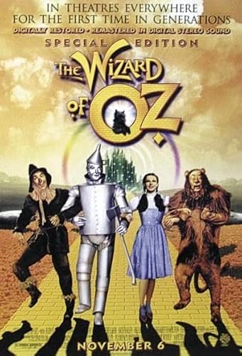 Der Zauberer von Oz - The Wizard of Oz (1939) | US Import Filmplakat, Poster [68 x 98 cm] von Import Poster