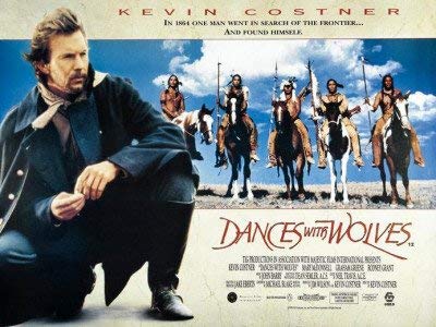 Der mit dem Wolf tanzt (1990) | US Import Filmplakat, Poster [68 x 98 cm] von Import Poster