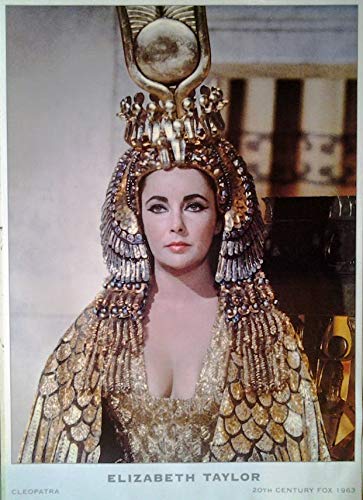 Elizabeth Taylor als Cleopatra | UK Import Plakat, Poster [61 x 86 cm] von Import Poster