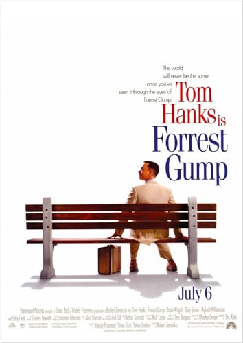 Forrest Gump (1993) | US Import Filmplakat, Poster [61 x 91,5 cm] von Import Poster