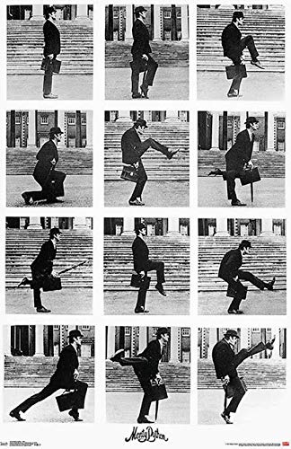 Monty Python: Ministry of silly Walks | US Import Filmplakat, Poster [55,5 x 86,5 cm] von Import Poster