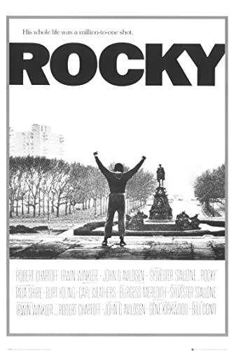 Rocky, Sylvester Stallone: C (1976) | US Filmplakat, Poster [59 x 84 cm] von Import Poster