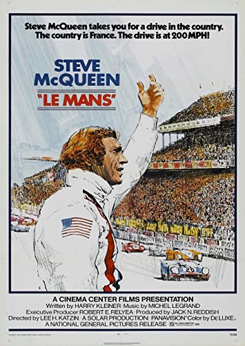 Steve McQueen: Le Mans (1971) | US Import Filmposter [59 x 84 cm] von Import Poster