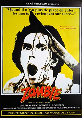 Zombie - Dawn of The Dead (1977) | Kleinformat Filmplakat, Poster [29,7 x 42 cm, Din A3] von Import Poster