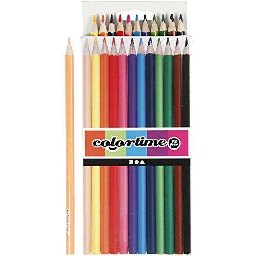 Colortime - Kleurpotloden - Basiskleuren 12st. von Import