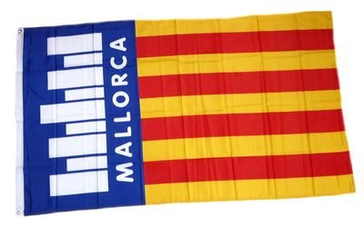 Fahne Flaggen MALLORCA 150x90cm Fahne Flaggen MALLORCA 150x90cm von Import