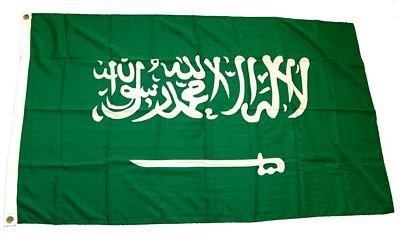Fahne / Flagge Saudi Arabien NEU 90 x 150 cm Flaggen Fahne / Flagge Saudi Arabien NEU 90 x 150 cm Flaggen von Import