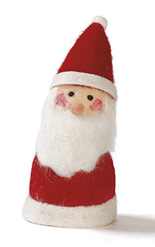 Import Baden dekorativer niedlicher Eierwärmer Nikolaus mit Bart aus Filz Preis für 2 oder 4 Stück (2) von Import