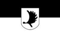 Import Fahne Flagge OSTPREUSSEN LANDSMANNSCHAFT Schwarz Polyester Rechteckig Wandmontage Outdoor-Events Alle Gelegenheiten von Import