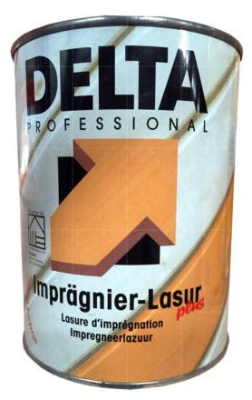 Delta Imprägnier-Lasur Plus / 1 Liter (Mahagoni Nr. 8285) von Imprägnierlasur Plus