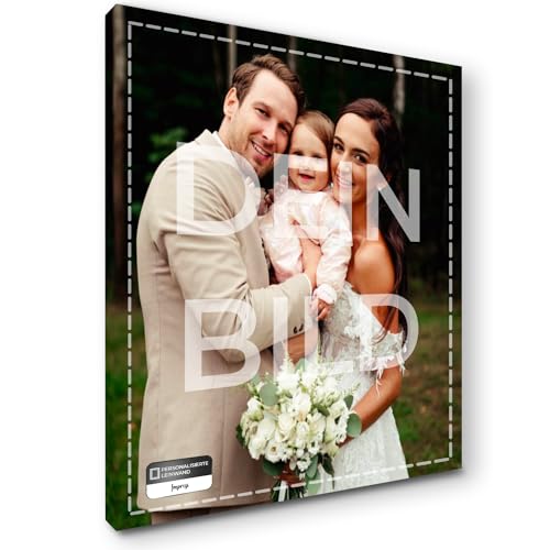 Impresi Personalisiertes Foto Leinwandbild | Hochwertiges Canvas Material | Leinwand mit Holzrahmen | Massivholzrahmen | Modernste Drucktechnologie | Persönliches Kunstdruck | Perfekte Geschenk von Impresi