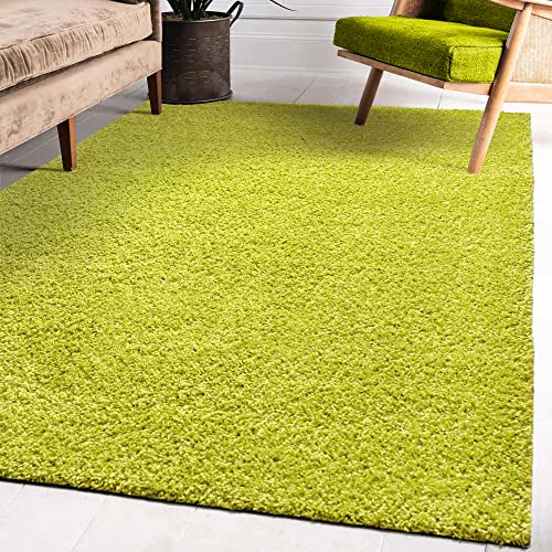 Impression Wohnzimmerteppich - Hochwertiger Öko-Tex zertifizierter Flächenteppich - Solid Color Teppich Hellgrün - Größe 140x200 Impression Wohnzimmerteppich - Hochwertiger Öko-Tex zertifizierter Flächenteppich - Solid Color Teppich Hellgrün - Größe 140x200 von Impression