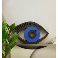 Auge Auge, Dekoratives Element, Synchronisierte Pappe, Hängen Oder Ruhen, Licht von ImprontaCreativaShop