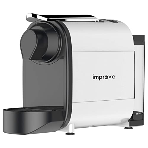 Improve IMPMC01TC Espressomaschine, kompatibel mit Nespresso, 1400W, 20 Bar, 0,7 Liter von Improve