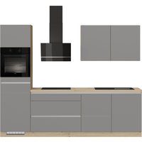 IMPULS KÜCHEN Küchenzeile ""Dublin", Ausrichtung wählbar, Schubkästen mit Soft-Close," vormontiert, wahlweise mit E-Geräten, mit Vollauszug, Breite 280 cm von Impuls Küchen