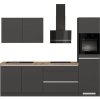 IMPULS KÜCHEN Küchenzeile ""Dublin", Ausrichtung wählbar, Schubkästen mit Soft-Close," vormontiert, wahlweise mit E-Geräten, mit Vollauszug, Breite 280 cm von Impuls Küchen