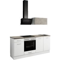 IMPULS KÜCHEN Küchenzeile ""Lissabon", Ausrichtung wählbar, Schubkästen mit Soft-Close," Set, vormontiert, wahlweise mit E-Geräten, mit Vollauszug, Breite 195 cm IMPULS KÜCHEN Küchenzeile ""Lissabon", Ausrichtung wählbar, Schubkästen mit Soft-Close," Set, vormontiert, wahlweise mit E-Geräten, mit Vollauszug, Breite 195 cm von Impuls Küchen