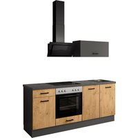 IMPULS KÜCHEN Küchenzeile ""Lissabon", Ausrichtung wählbar, Schubkästen mit Soft-Close," Set, vormontiert, wahlweise mit E-Geräten, mit Vollauszug, Breite 195 cm IMPULS KÜCHEN Küchenzeile ""Lissabon", Ausrichtung wählbar, Schubkästen mit Soft-Close," Set, vormontiert, wahlweise mit E-Geräten, mit Vollauszug, Breite 195 cm von Impuls Küchen